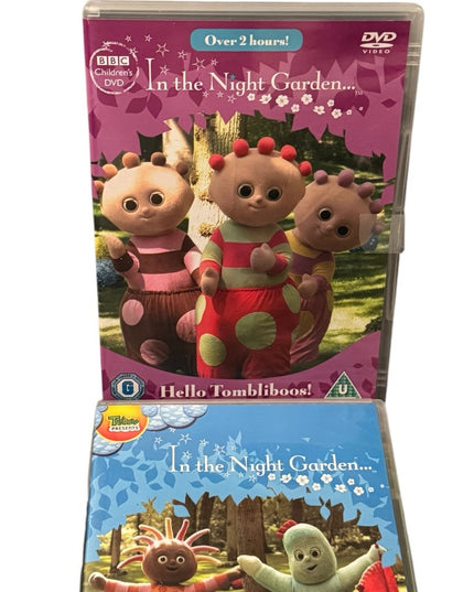 RARE In The Night Garden DVD Collection LOT 7 PCS Childrens show