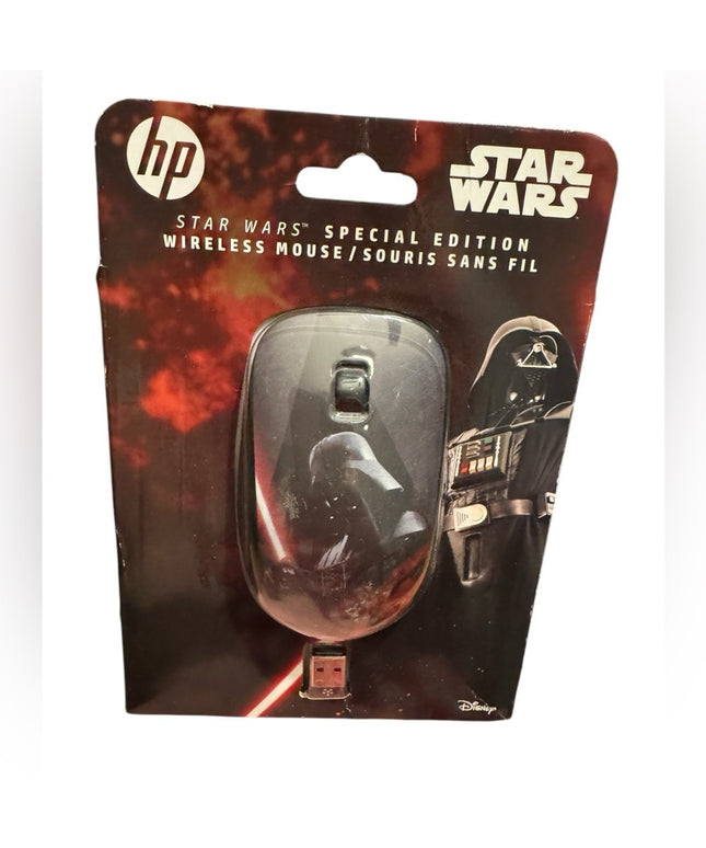 NEW IN BOX HP LIMITED ED Star Wars Wireless Mouse Licenced Lucas C2015