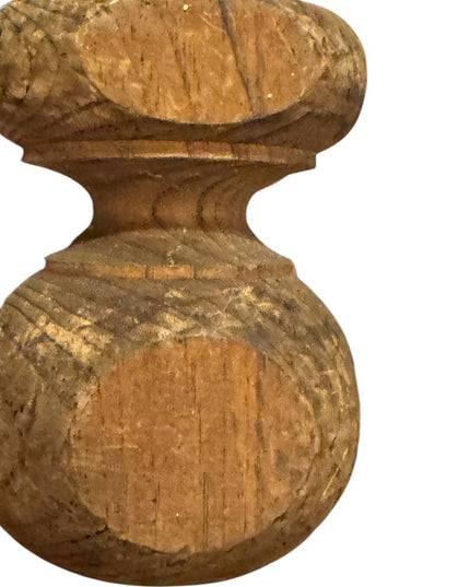 Rustic Brown Antique solid Wooden replacement furniture Legs Screw on
