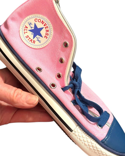 Converse Collectible Pink and Blue High-Top Sneaker Pencil case