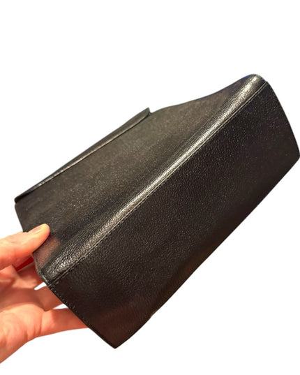 Elegant Vintage Pamela Italy fancy Italian  Black Handbag purse