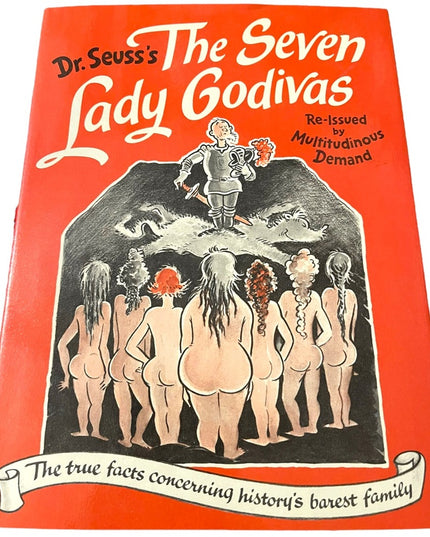 Vintage C1987 Dr Seuss The Sevan Lady Godivas HC DJ Reissue VG cond RARE…