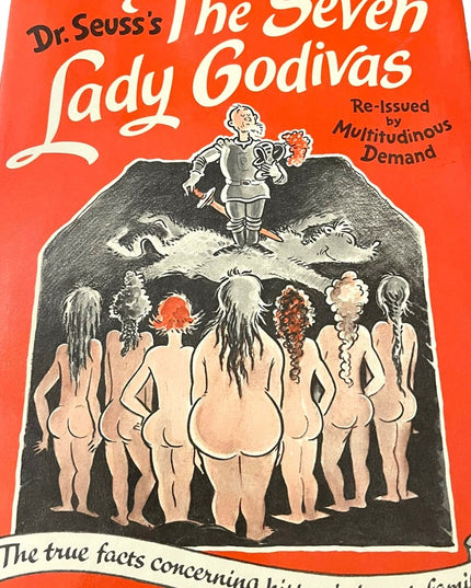 Vintage C1987 Dr Seuss The Sevan Lady Godivas HC DJ Reissue VG cond RARE…