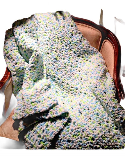 72x38” Super soft Afghan crochet throw blanket