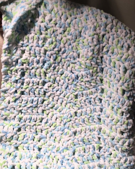 72x38” Super soft Afghan crochet throw blanket