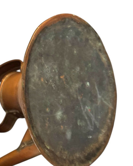 Antique Rustic Weathered Aged Copper Watering Can Decor