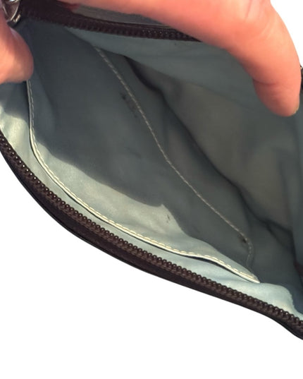 Lovely Peach leather fabric Coach Wristlet