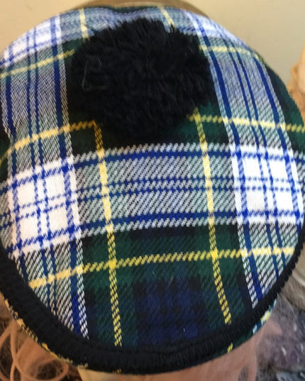 - Vintage Tartan Scottish Hat Sz small beret