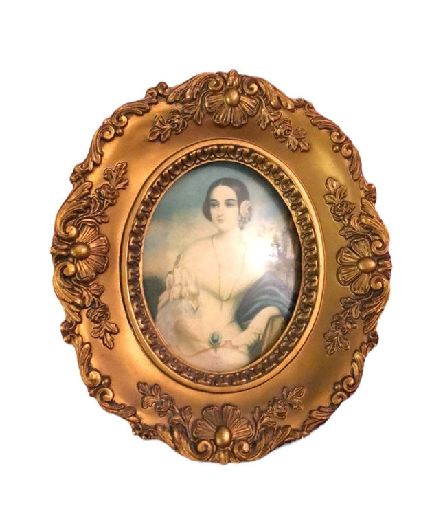 Vintage Cameo creations framed picture