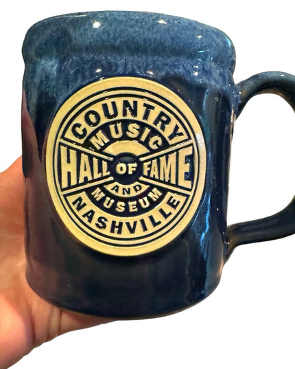 Deneen Pottery Blue Mug, 2019 Country Music Hall of Fame & Museum Nashvi…