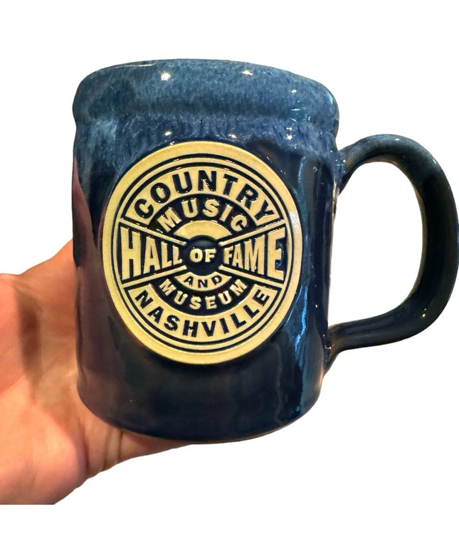 Deneen Pottery Blue Mug, 2019 Country Music Hall of Fame & Museum Nashvi…