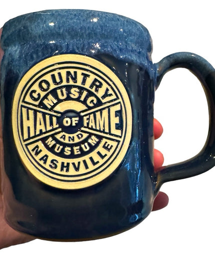 Deneen Pottery Blue Mug, 2019 Country Music Hall of Fame & Museum Nashvi…