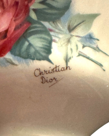 Vintage Christian Dior Floral Roses Paragon Teacup Set RARE