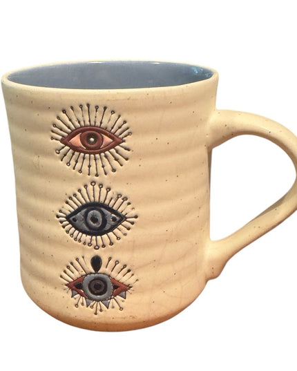 Stay Wild Moon Child Mug Good Vibes w/ Eye Art Ceramic Mug with Eye Design
