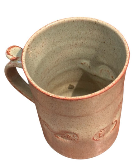 Handcrafted Pottery Ceramic Mug - Sage green signed