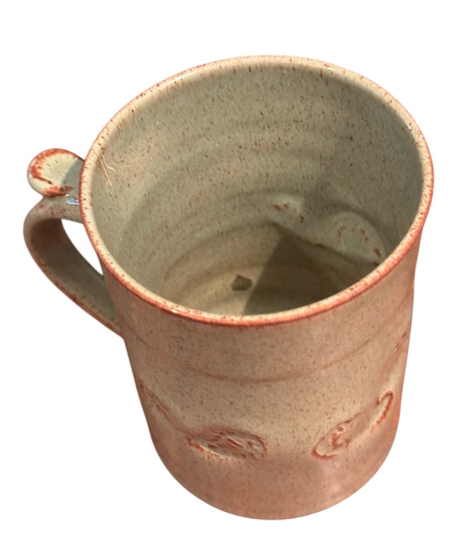 Handcrafted Pottery Ceramic Mug - Sage green signed
