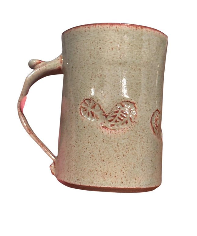 Handcrafted Pottery Ceramic Mug - Sage green signed