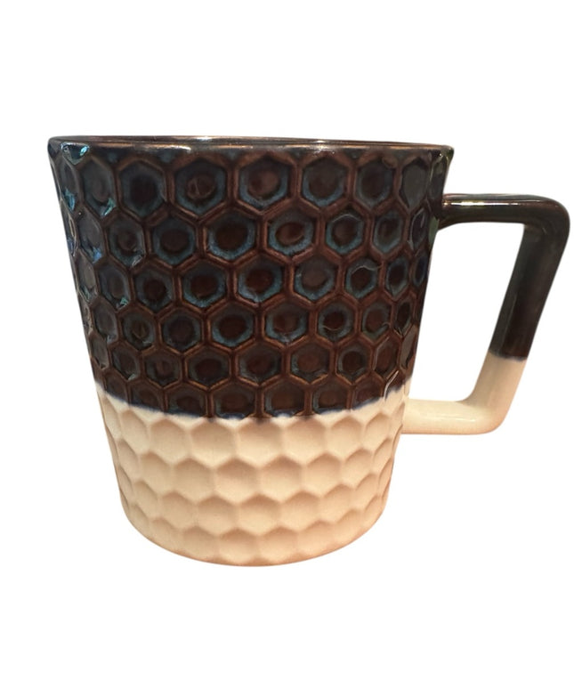 Starbucks HTF RARE 2017 Siren Scales Brown Blue White Anniversary Coffee Mug Cup
