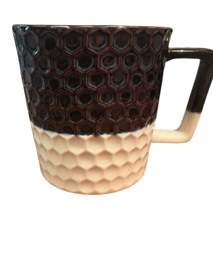 Starbucks HTF RARE 2017 Siren Scales Brown Blue White Anniversary Coffee Mug Cup