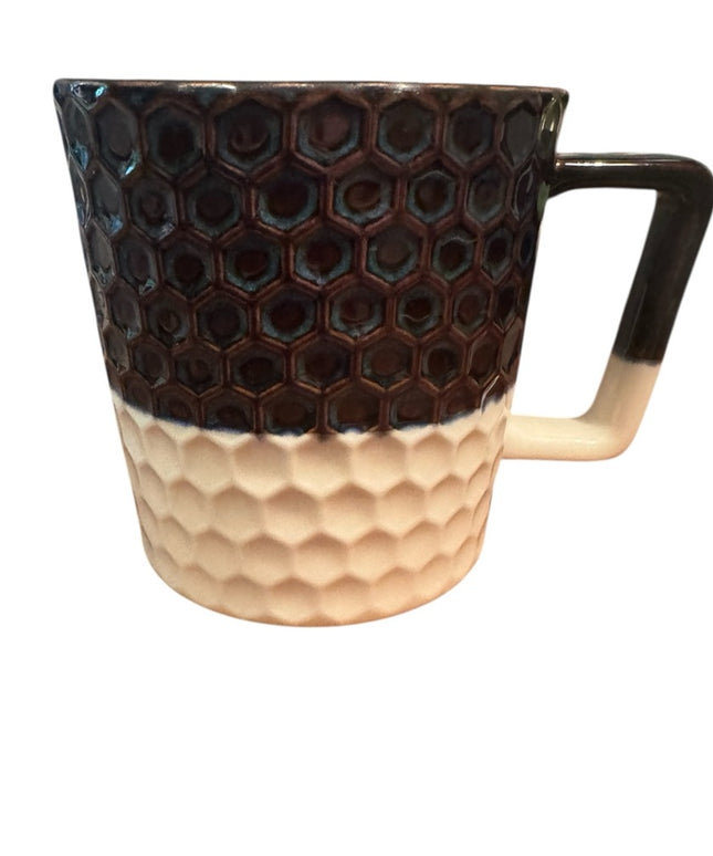 Starbucks HTF RARE 2017 Siren Scales Brown Blue White Anniversary Coffee Mug Cup