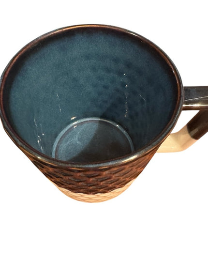 Starbucks HTF RARE 2017 Siren Scales Brown Blue White Anniversary Coffee Mug Cup