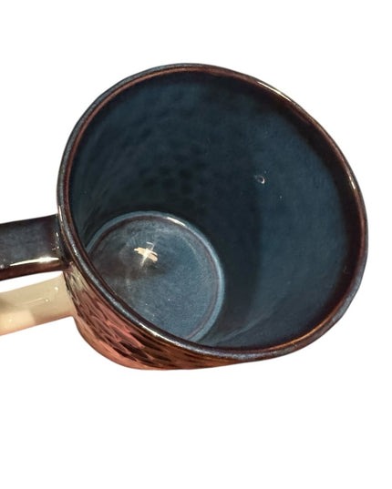 Starbucks HTF RARE 2017 Siren Scales Brown Blue White Anniversary Coffee Mug Cup