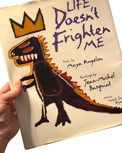 Life Doesn't Frighten Me Book by Maya Angelou HC Book