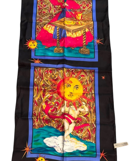 Banana Republic RARE Silk TAROT scarf Wrap