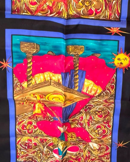 Banana Republic RARE Silk TAROT scarf Wrap