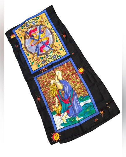 Banana Republic RARE Silk TAROT scarf Wrap