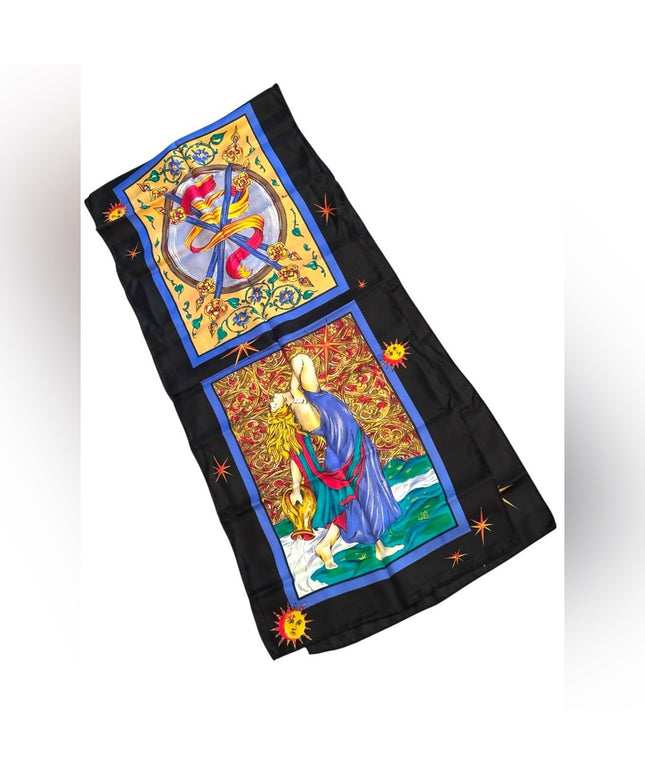 Banana Republic RARE Silk TAROT scarf Wrap