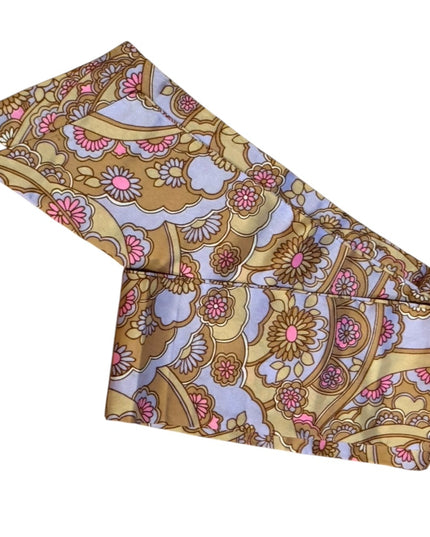 Floral Vintage Patterned Scarf Neck tie Hair wrap