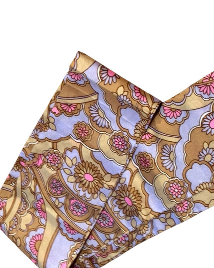 Floral Vintage Patterned Scarf Neck tie Hair wrap