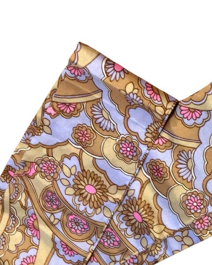 Floral Vintage Patterned Scarf Neck tie Hair wrap