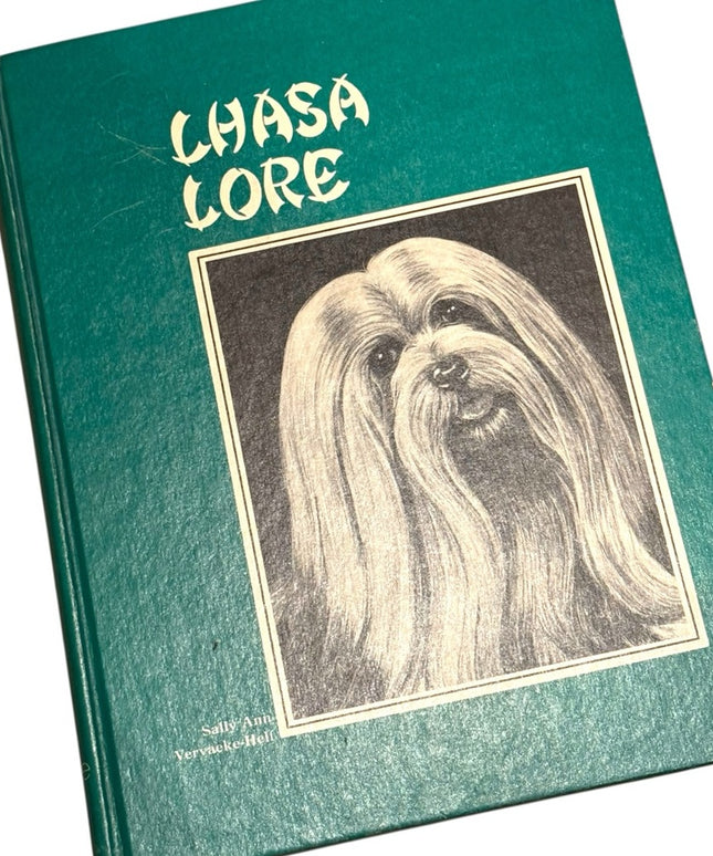 Lhasa Lore Hardcover Book Complete care & information dog reference