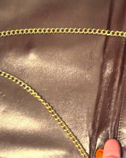 Ushy Bauer Vintage Stunning Tan Leather Shoulder Handbag Clutch NWT