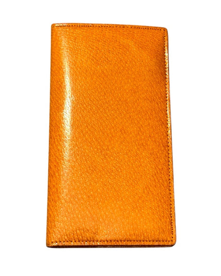 Vintage Tan Pigskin Leather Wallet