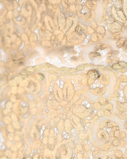 Antique 1930s cream lace  top white beige sleeveless evening cocktail blouse