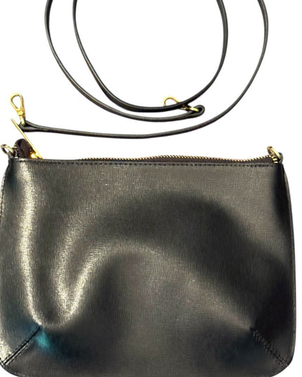 Ted Baker Floral Black Crossbody Bag Colorful Flowers & Black