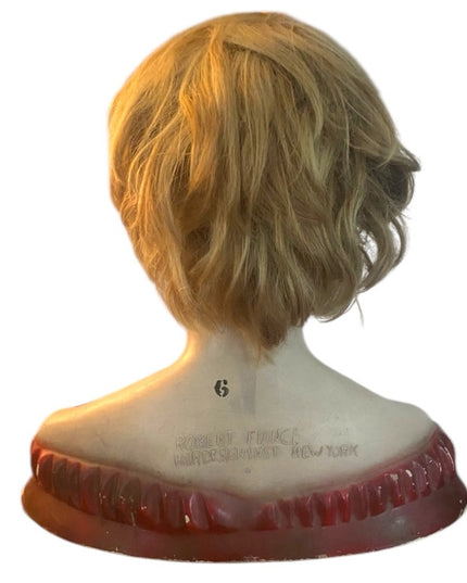 Antique Art Deco display bust LAMOUREUX