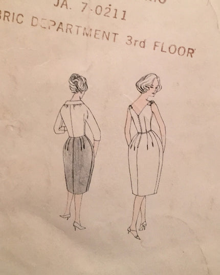 Vintage Vogue #199 Sewing pattern dress & Jacket Sz 18