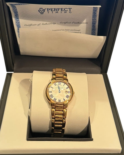 RAYMOND WEIL GENEVE Sapphire Women's Watch Quartz Round Rose gold with Box