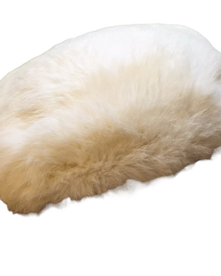 Large Vintage white Rabbit facinator 12” Hat