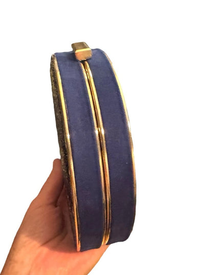 Disney Aladdin X CALL IT SPRING Blue Sequin Handbag Clutch Purse Chain Strap