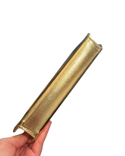 Elegant Vintage Gold Metalic Clutch 1970s