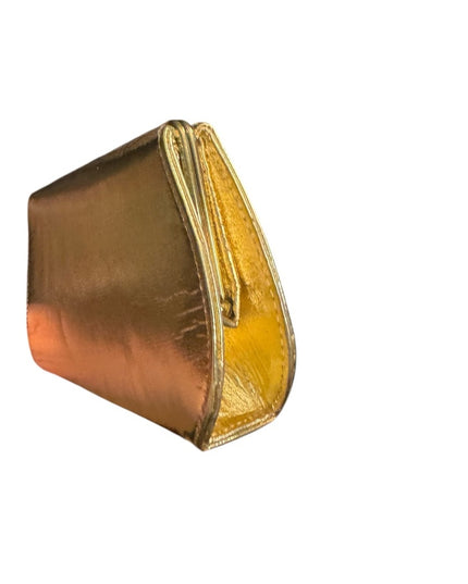 Elegant Vintage Gold Metalic Clutch 1970s