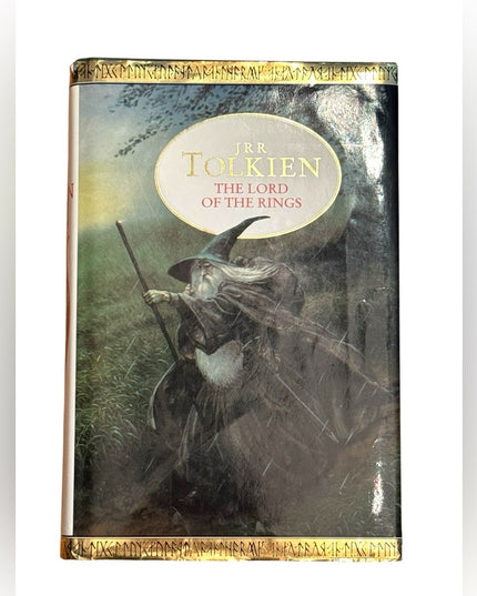 J.R.R. Tolkien The Lord of the Rings Hardcover Book C1996 With Dustcover