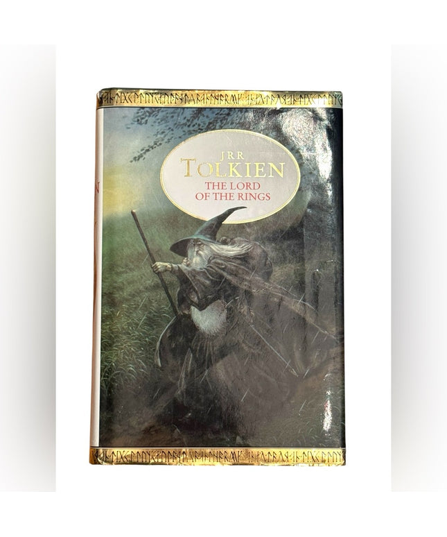 J.R.R. Tolkien The Lord of the Rings Hardcover Book C1996 With Dustcover