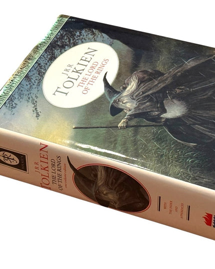 J.R.R. Tolkien The Lord of the Rings Hardcover Book C1996 With Dustcover