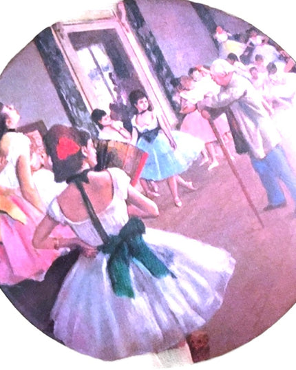 Vintage Rare Mirror Compact ballet dancers Beauty